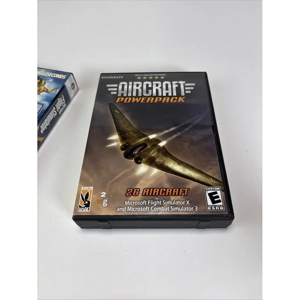 Flight Simulator Aircraft LOT of 3 Microsoft PC Aviator DVD Games Windows